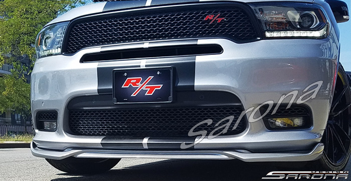 Custom Dodge Durango  SUV/SAV/Crossover Front Lip/Splitter (2017 - 2020) - $550.00 (Part #DG-019-FA)